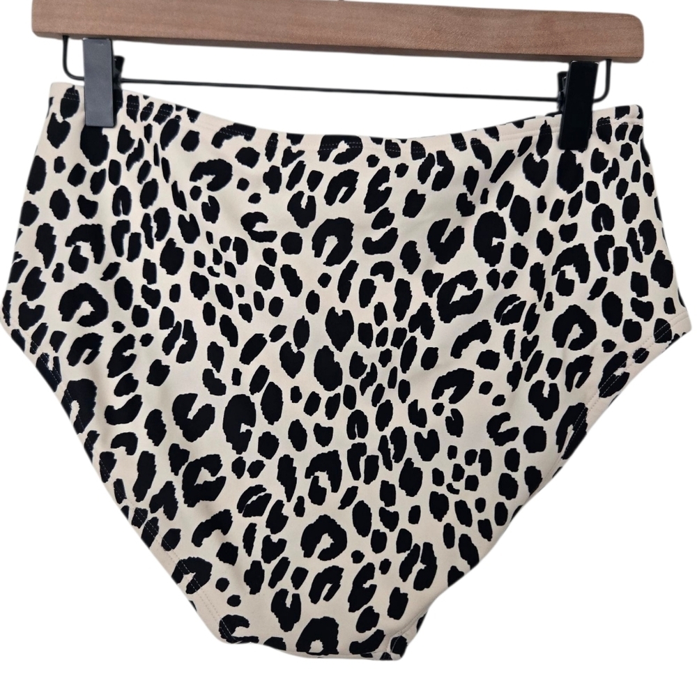 Kona Sol Leopard Print Bikin Size Medium - Picture 6 of 7